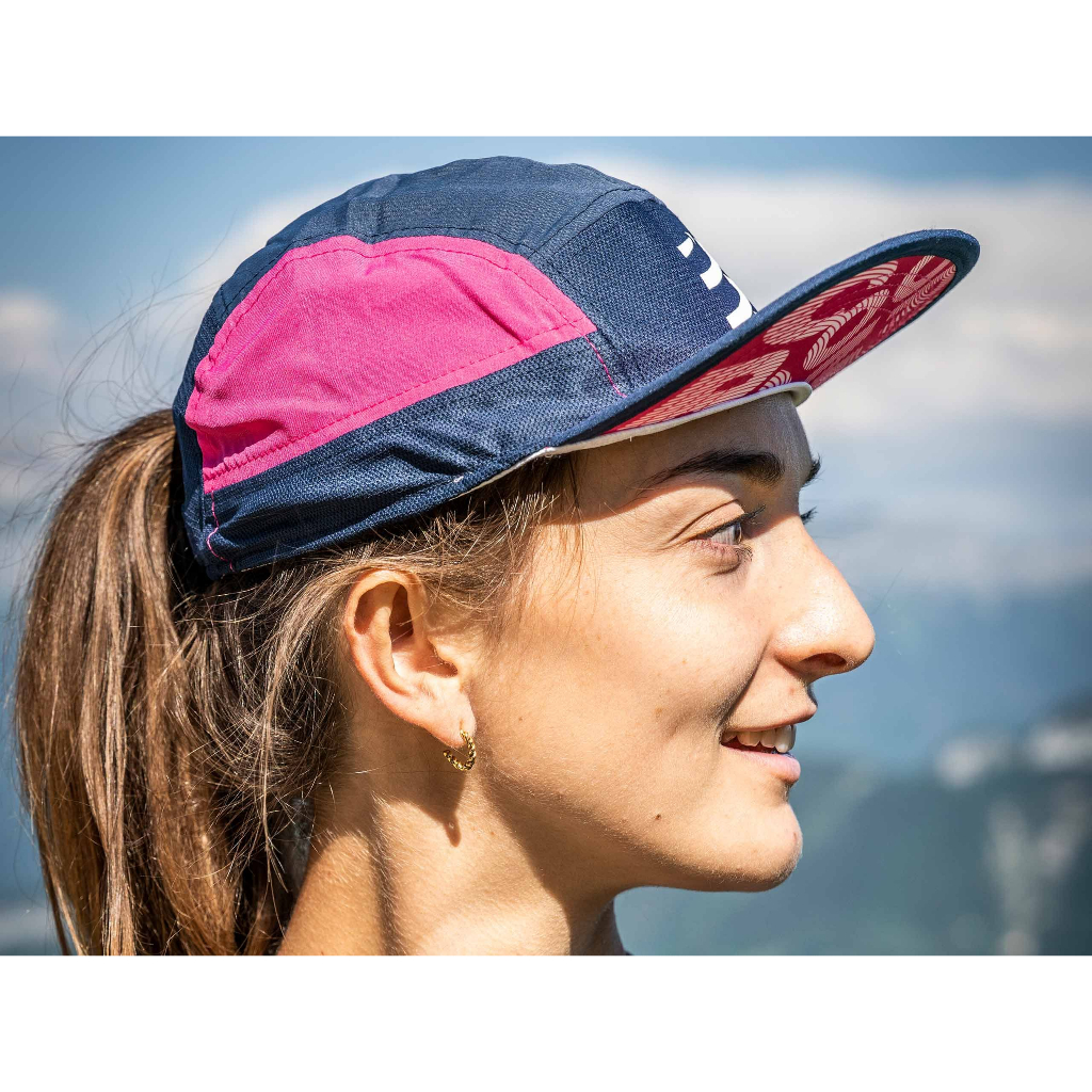 compressport-5-panel-light-cap-หมวกวิ่ง