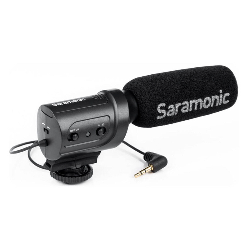saramonic-sr-m3-ไมค์ติดหัวกล้อง