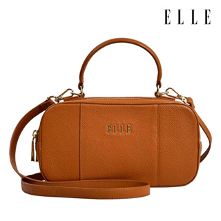 ELLE BAG | กระเป๋าสะพายข้างผู้หญิงทรงบัคเก็ต หนังวัว Full Grain นำเข้าจาก Italy ปรับระดับได้ 5 ระดับ | EWH122