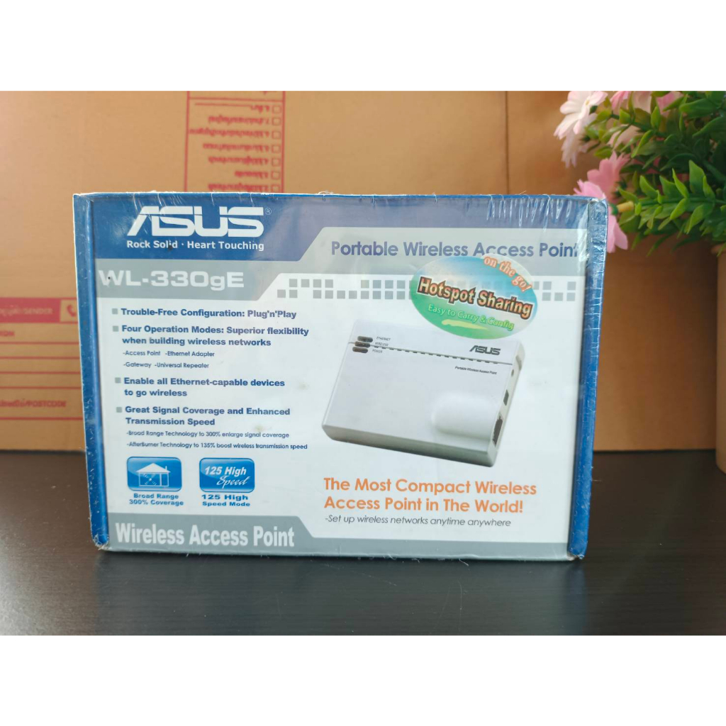 ASUS WL330gE Portable Wireless Access Point Shopee Thailand