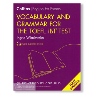 DKTODAY หนังสือ COLLINS ENG.FOR EXAM VOCABULARY &amp; GRAMMAR FOR THE TOEFL IBT TEST(2ED)