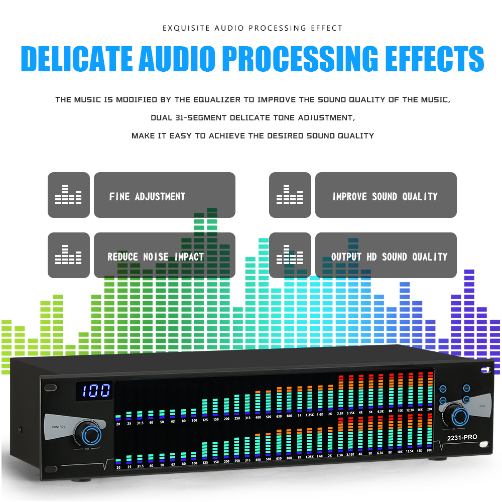 2231-pro-การปรับสเปกตรัมอีควอไลเซอร์ดิจิตอล-dps99-37-segment-2-layer-eq-ความถี่ในการแสดงสเปกตรัมอิเล็กทรอนิกส์