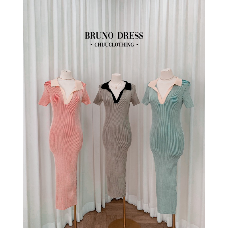 bruno-dress-ชุดเดรสพร้อมส่ง