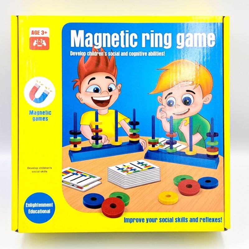 เกมเรียงห่วงแม่เหล็ก Ring Game Shopee Thailand
