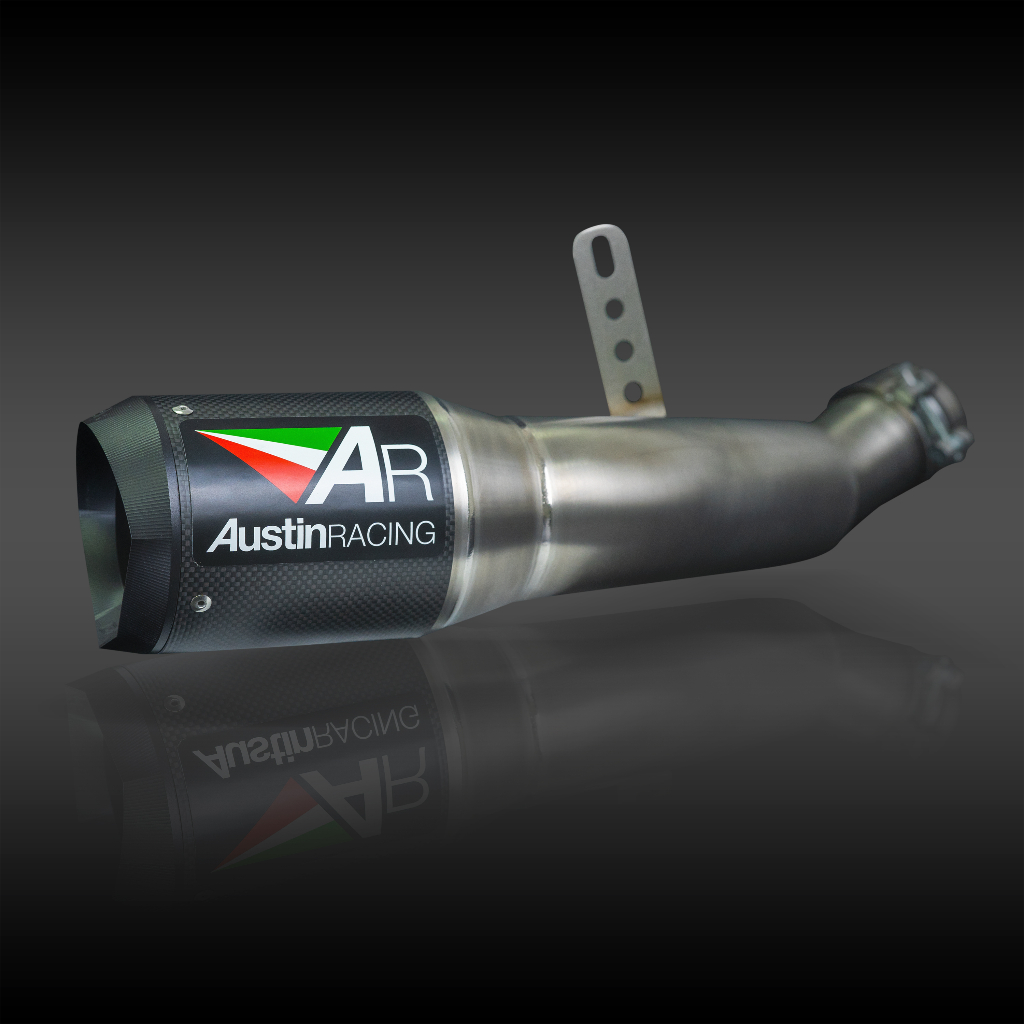 ท่อ Austin Racing สำหรับ ZX636/ZX6R 13-23 | DE-CAT GP1R BLACK TIP WITH ...