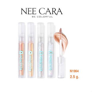 Nee Cara Monster Liquid Eyeshadow #N1964 อายแชโดว เนื้อลิควิด กลิตเตอร์