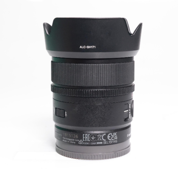 used-sony-e-15mm-f-1-4-g-yc-with-box-เหลือประกันศูนย์ถึง-02-2024