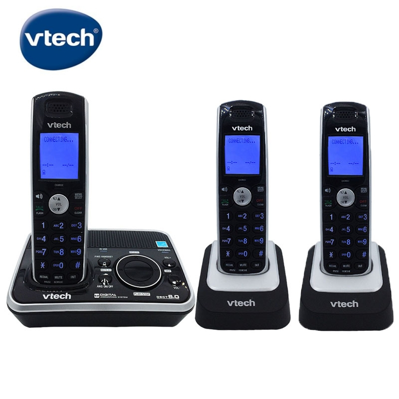 vtech-premium-piano-lacquer-caller-id-โทรศัพท์ไร้สาย-lcdจอใหญ่