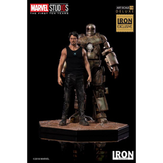 Iron Studios Deluxe Art Scale 1/10 Tony Stark &amp; Mark I (EX)