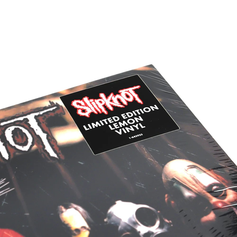 ซีล-พร้อมส่ง-แผ่นเสียง-slipknot-slipknot-lemon-vinyl-slipknot-vinyl-ของแท้-100