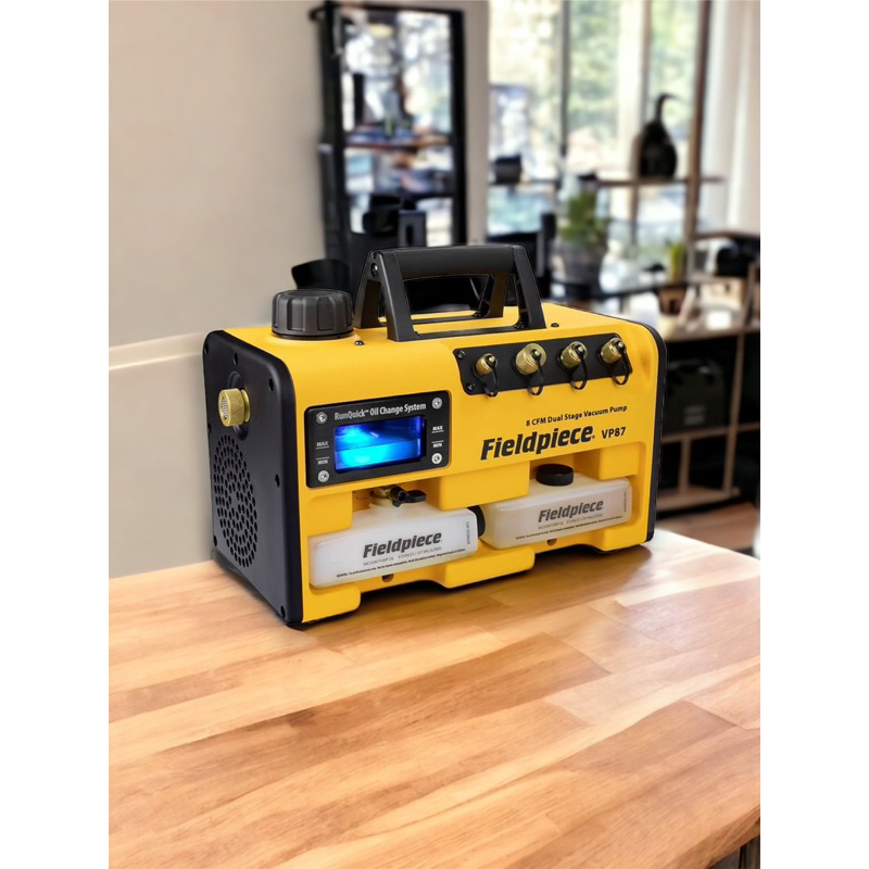 Fieldpiece VP87 Dual Stage, 8 CFM Vacuum Pump Shopee Thailand