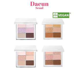 ✨พร้อมส่ง✨AMUSE Vegan Sheer Eyeshadow Palette • 6 x 1.6g