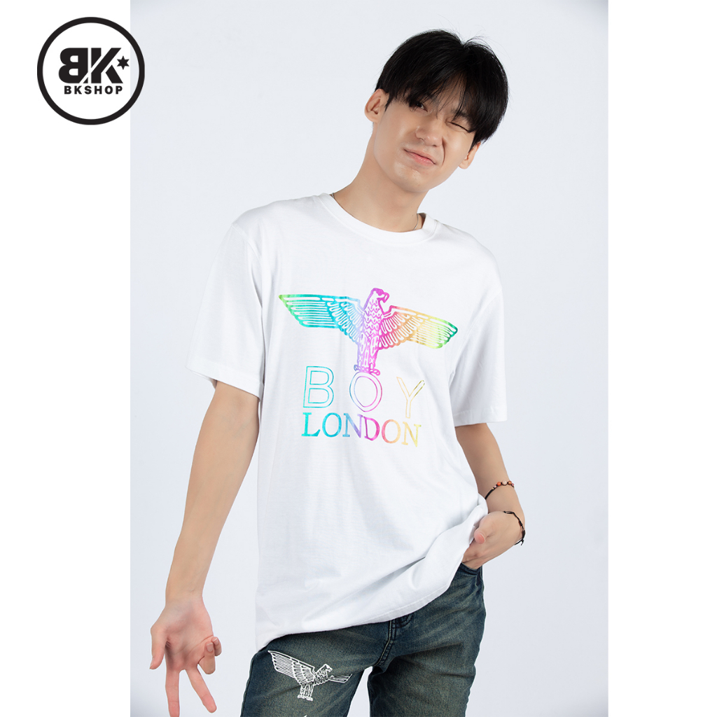 เสื้อยืด BOY LONDON TSHIRT สี White & Multi รุ่น B02TS1471U Shopee