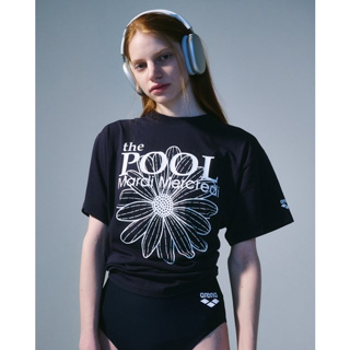 Mardi Mercredi TSHIRT FLOWERMARDI THE POOL_NAVY WHITE