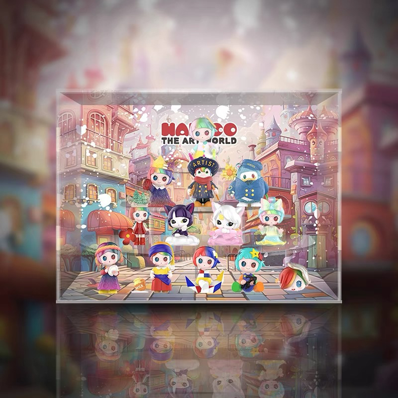 [สั่งผลิต] กล่องอะคลิลิคสกรีนลาย Popmart x Hapico The art world ...