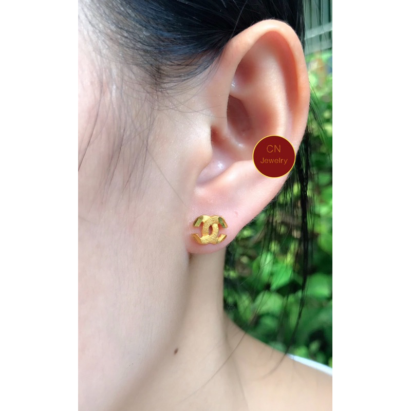 ต่างหูทอง-ต่างหูหุ้มทอง-รุ่นขายดี-1คู่-cn-jewelry-ตุ้มหู-ตุ้มหูทอง-ต่างหูทองชุบ-ต่างหูแฟชั่น-ต่างหูผู้หญิง