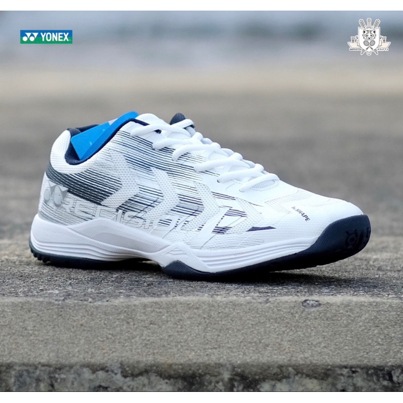 รองเท้าแบดมินตัน-yonex-precision2-white