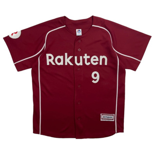 เสื้อเบสบอล Rakuten Majestic Size M-L สินค้าใหม่ป้ายหลุด