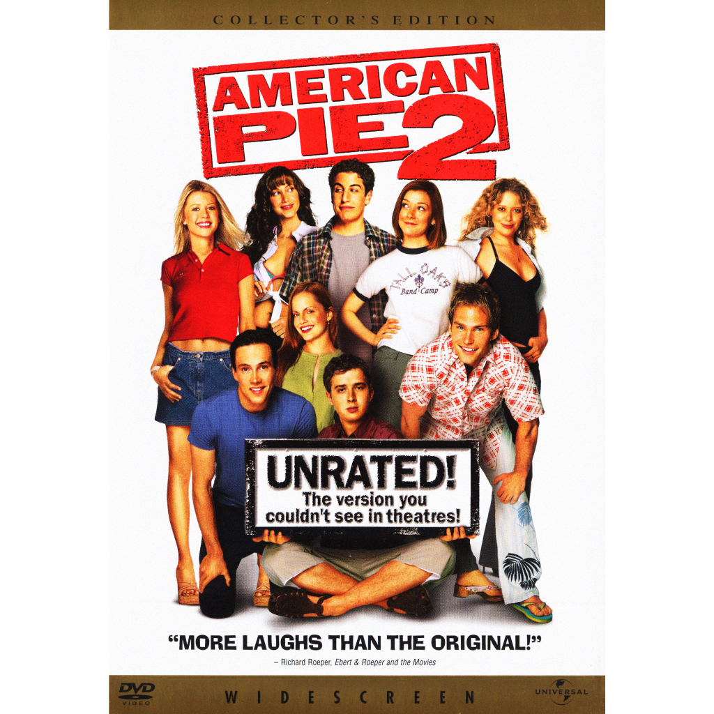 Dvd เรื่อง American Pie ภาค1 8 มาสเตอร์โซน3 จำนวน8แผ่น Shopee