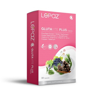 Lepaz Bioplus Gluta Vite Plus ไบโอพลัส กลูต้า ไวท์ พลัส 30 แคปซูล ผิวขาว เรียบเนียนใส