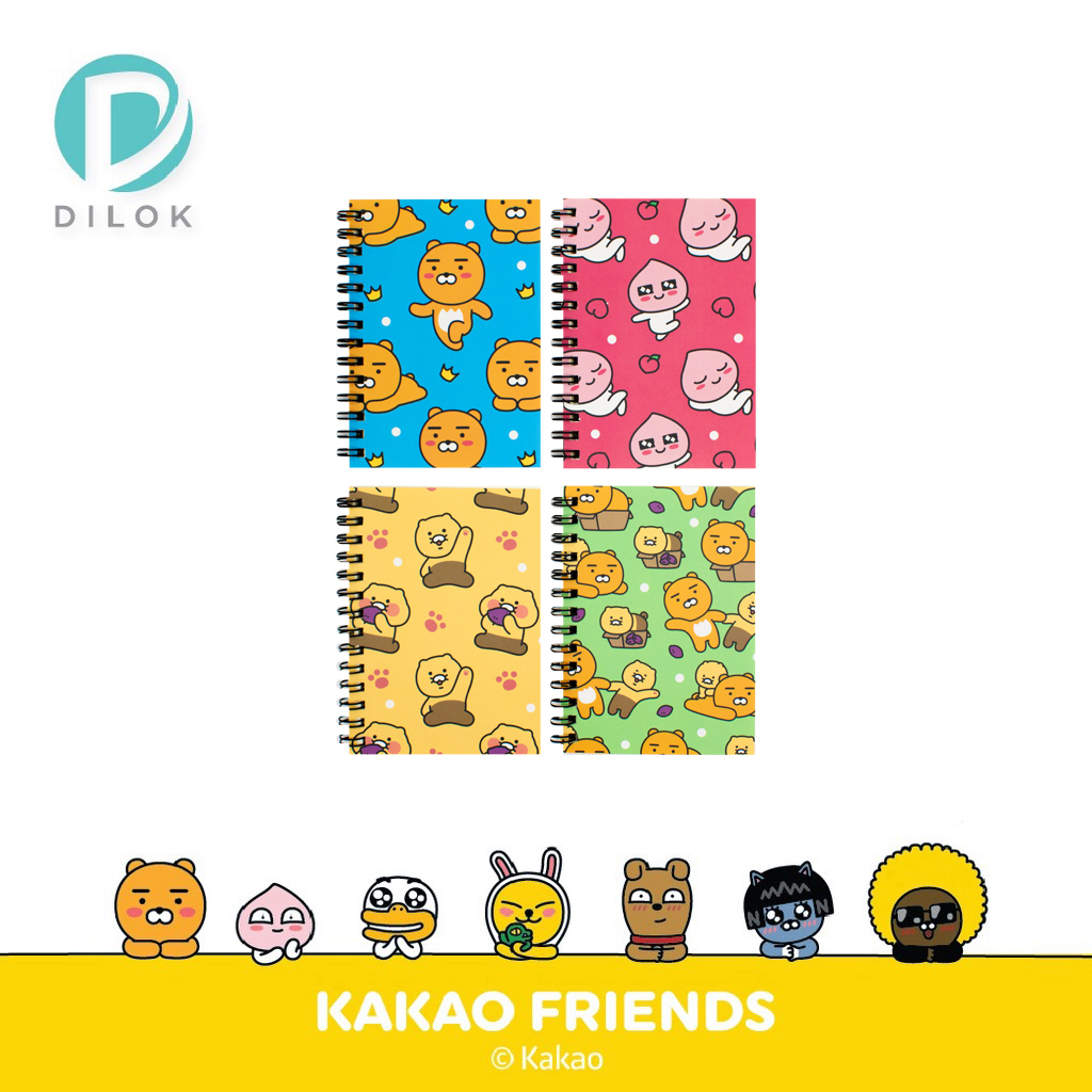 kakao-friends-สมุดริมลวด-b7-kk1258