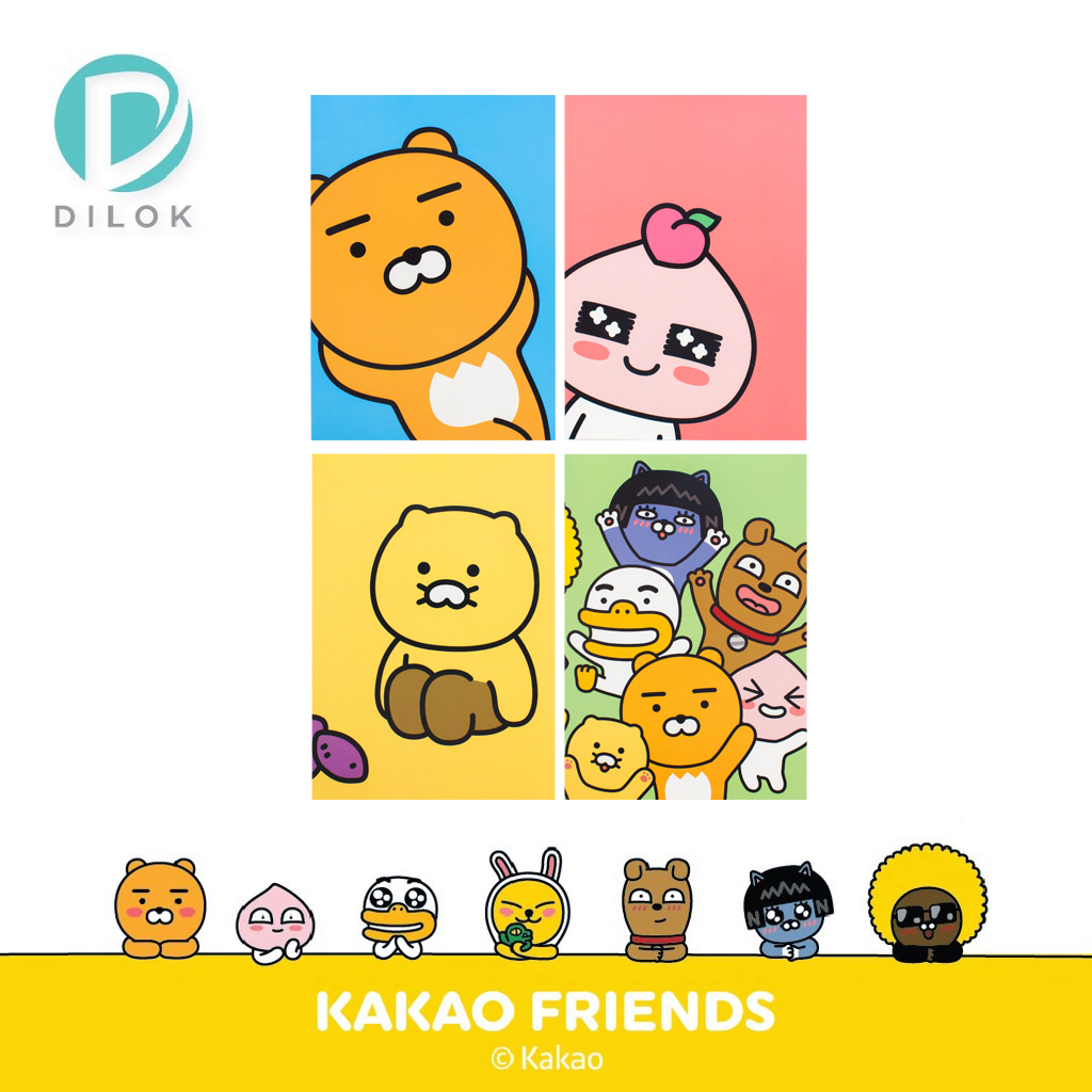 kakao-friends-สมุดริมด้าย-b5-kk1253