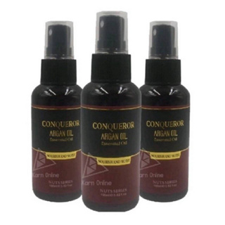 British Conqueror Argan Oil Essential Oil บริติส สเปรย์น้ำนม อาแกนออย 100 ml.