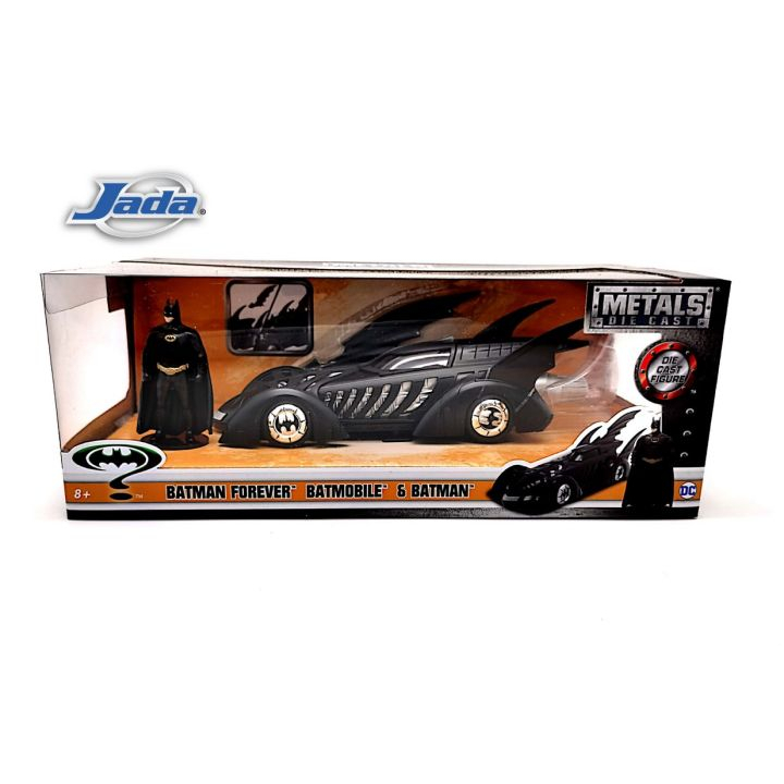 Jada Batman Forever 1995 Batmobile & Batman 1:24 au meilleur prix sur