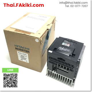 พร้อมส่ง, (B)Unused*, WJ200-040HFC Inverter, อินเวอร์เตอร์ สเปค 3PH AC400V, HITACHI (66-007-877)