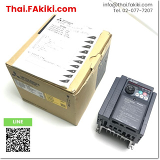 พร้อมส่ง, (A)Unused, FR-D740-0.4K Inverter, อินเวอร์เตอร์ สเปค 3PH AC400V, MITSUBISHI (66-007-876)