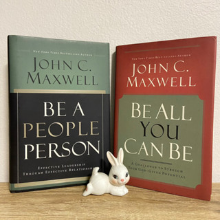 หนังสือJohn C. Maxwell Be a People Person / หนังสือ Be All You Can Be ภาษาอังกฤษ เล่มใหม่