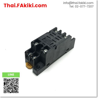 พร้อมส่ง, (A)Unused, PTF08A Relay Sockets, ซ็อกเก็ตรีเลย์ สเปค 8 PIN, OMRON (66-008-037)