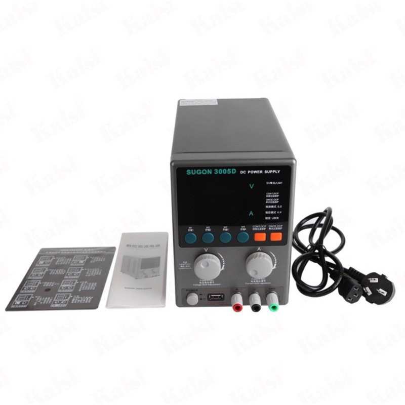 SUGONรุ่น 3005PM / 3005P 5A 30V เพาเวอร์ซัพพลาย 4หลัก | Shopee Thailand