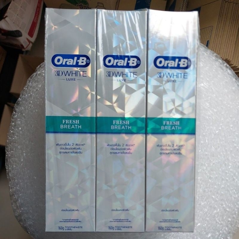 ยาสีฟัน Oral-B 3d white luxe freth breah toothpaste สูตรฟันขาว ขนาด ...