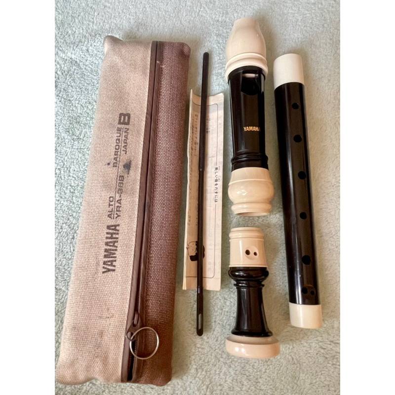 ขลุ่ย Yamaha Alto YRA38B แบรนด์แท้จากญี่ปุ่น สภาพดี Shopee Thailand