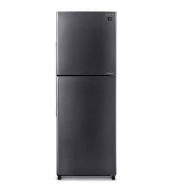 Sharp ตู้เย็น 2 ประตู SJ-XP360TP-DK ขนาด 12.7 คิว สีเทาดำ J-Tech
