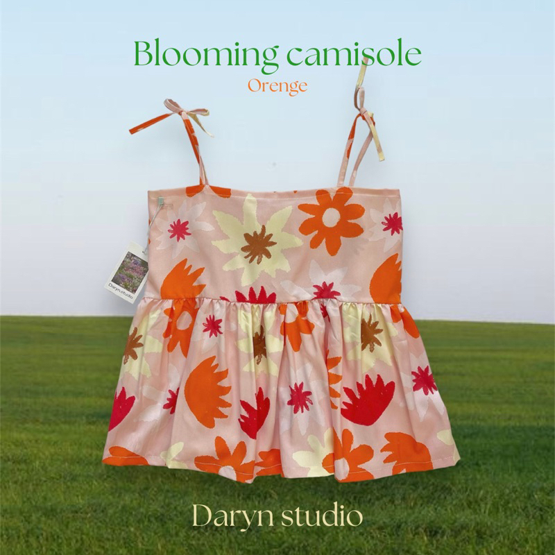 blooming-camisole-เสื้อสายเดี่ยว-สม็อค