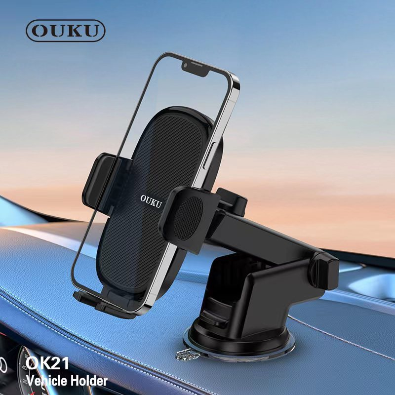 new-ouku-ok21-ของแท้-100-suction-cup-car-holder-ที่วางโทรศัพท์มือถือในรถยนต์