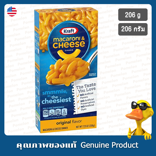 คราฟท์มักกะโรนีแอนด์ชีสออริจินัล 206มล Kraft Macaroni And Cheese Original 206g Shopee Thailand