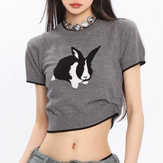 bobbygoodhouse | pre order RABBIT KNIT TOP