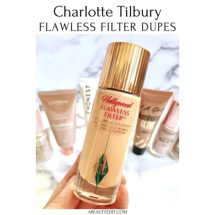 แท้ทั้งร้าน-แบ่งขายรองพื้นงานผิว-charlottes-tilbury-hollywood-flawless-filter-foundation