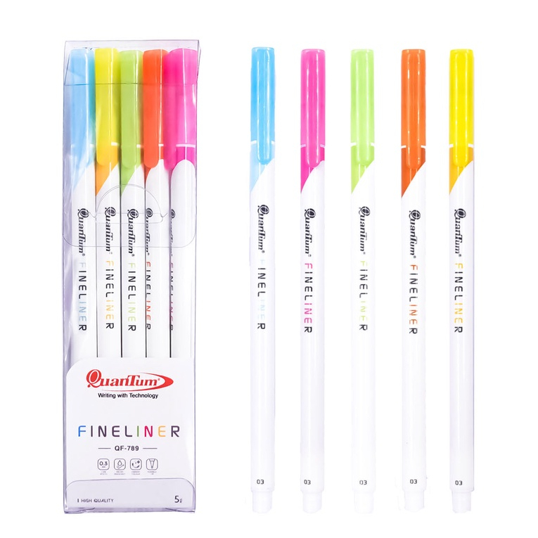 ปากกา-quantum-fineliner-qf-789-set5สี