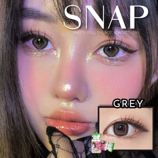 (COD) คอนแทคเลนส์ Contactlens รุ่น Snap สายตา+ปกติ Prettydoll 0.00 ถึง - 6.00 เลนส์นิ่มใส่สบายตา แถมตลับฟรี