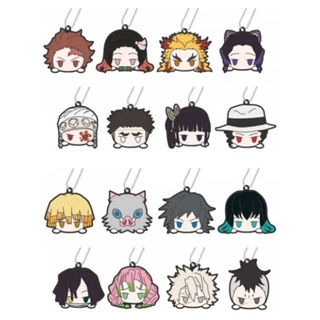 พวงกุญแจลายดาบพิฆาต​อสูร Rubber Mascot Kimetsu No Yaiba Odango Series A,B