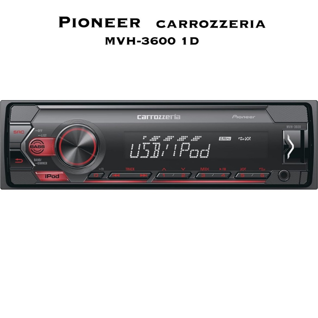 pioneer-carrozzeria-mvh-3600-1d-car-audio-usb-ipod-iphone-aux