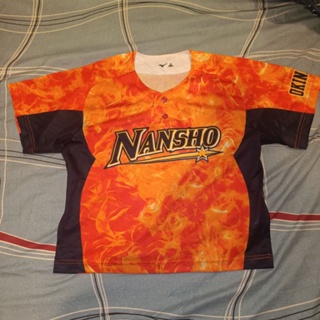 เสื้อกีฬา baseball mizuno nansho okinawa เสื้อเบสบอล สภาพใหม่