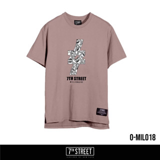 เสื้อยืดโอเวอร์ไซส์ 7th Street รุ่น O-MIL Oversize T-shirt