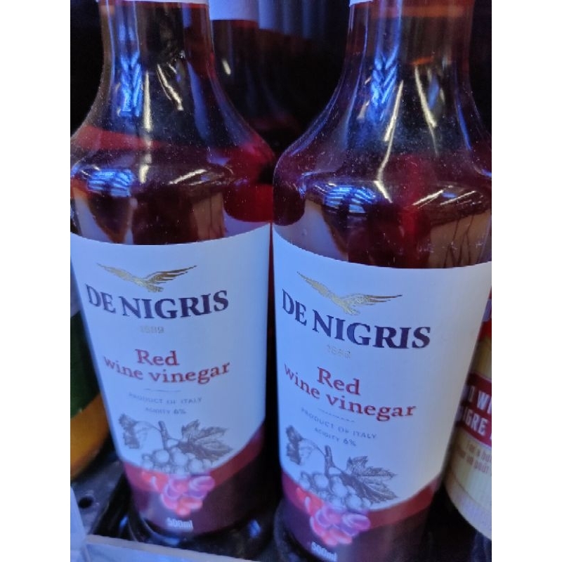 De Nigris RED VINE VINEGAR 250g Shopee Thailand