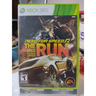 แผ่นแท้ US Need for speed the run Xbox 360 สภาพดี ใช้งานได้ปกติ สินค้าดี ไม่มีย้อมแมว