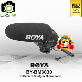 ลดล้างสต๊อก** Boya Microphone BY-BM3030 ไมโครโฟน Shotgun ไมค์ติดกล้อง คุณภาพสูง